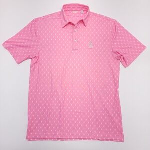 The‎ Palms Golf Club Polo Shirt Mens Medium Pink